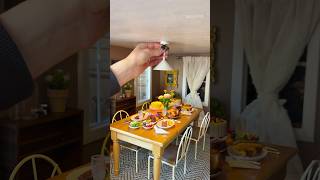 Amazing #BarbieSize Dining Room