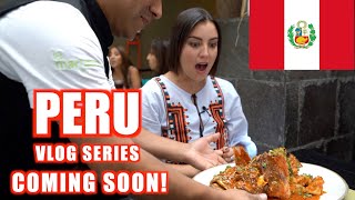 Peru Vlog Series Coming Soon | Eating with Andy