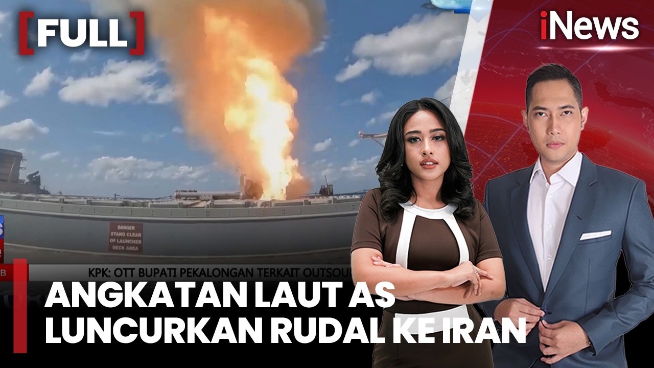 Serangan Siang dan Malam Angkatan Laut AS Luncurkan Rudal ke Iran | FULL iNews Sore (04/03)