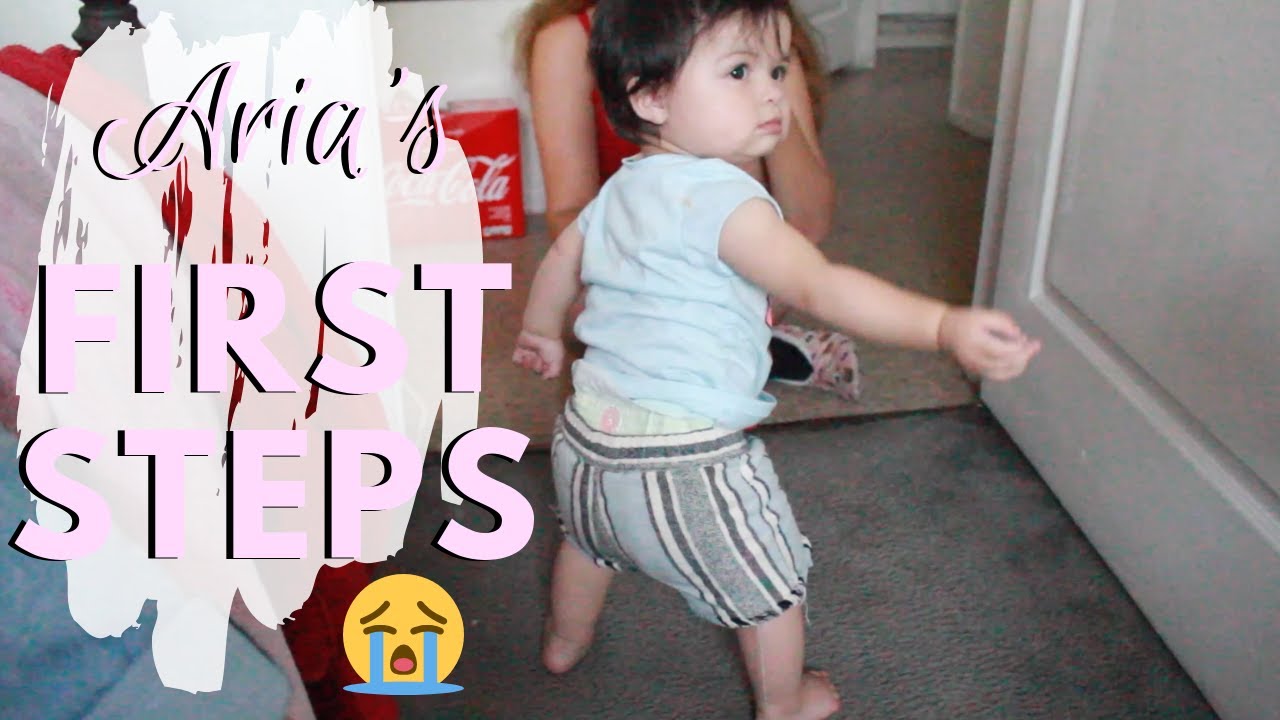 BABY'S FIRST STEPS+ GINGER SHOTS+ UPDATE! AUGUST 22, 2019 - YouTube