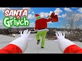 Santa VS Grinch Parkour POV