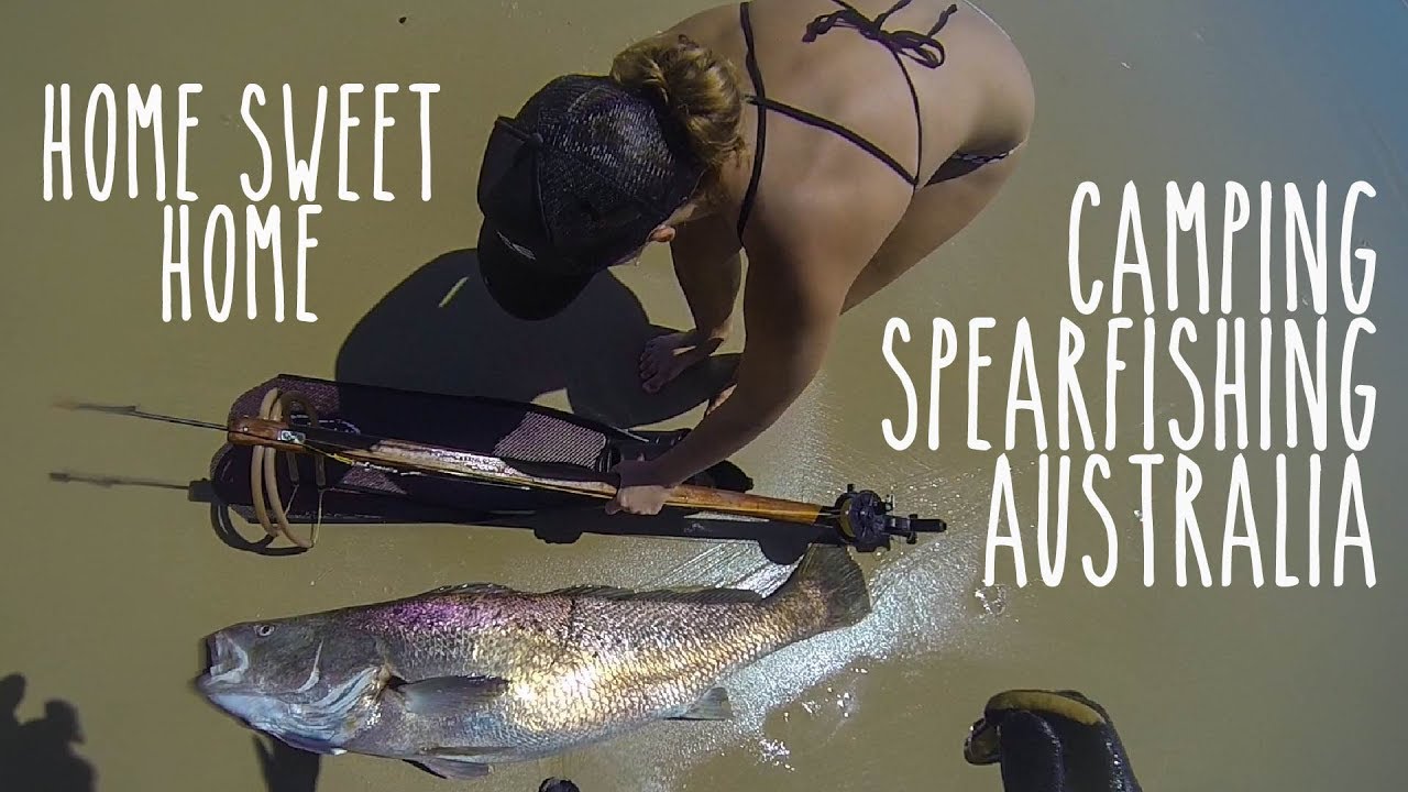 Home sweet home – Camping & Spearfishing in Australia (Underwater Ally Adventures) Ep.14