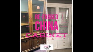 How To Makeover A Thrifted China Cabinet