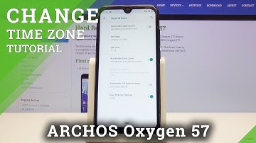 How to Set Time and Zone in Archos Oxygen 57 - Date & Time Settings