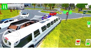 Limousine Car driving Game # 2 | Highway Gas Station | Android GamePlay screenshot 2