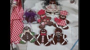 Casting resin in cookie cutters to make Christmas Gingerbread Ornaments  (Part 1)