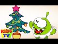 How To Draw Christmas Tree Om Nom Stories And Christmas Special Videos For Kids