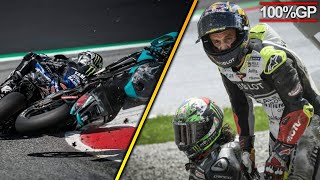 L’énorme CRASH et la POLÉMIQUE contre Zarco... (MotoGP)