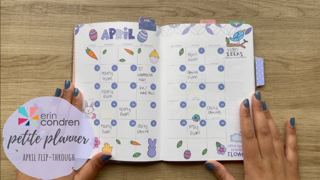 DAILY PETITE PLANNER FLIP-THROUGH! | April 2022