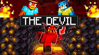 Minecraft Manhunt, But I'm THE DEVIL... #TeamSeas