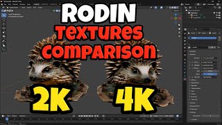 Exclusive Rodin 3D Generative AI 2K vs 4K Textures – Quality Comparison #3dgenerativeai #3dmodeling Profile