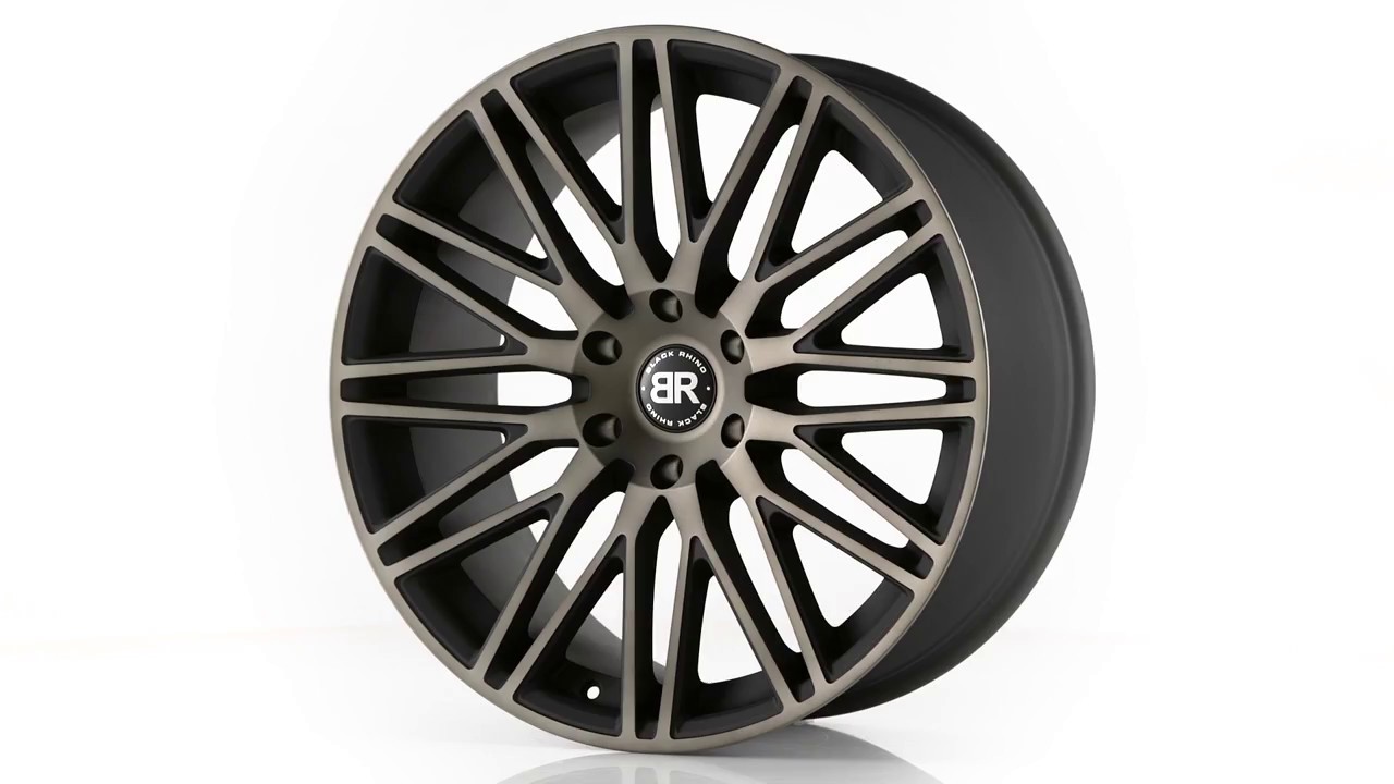 Black Rhino Wheels the Zulu in Matte Black with Dark Tint YouTube
