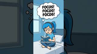 POV: Reading With ADHD — Same Page 5 Times #adhd #adhdproblems