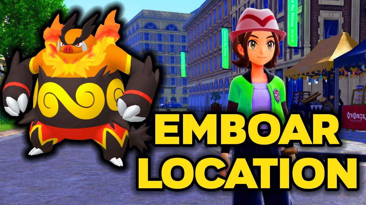 Как поймать Эмбоара в Pokemon Legends: Z-A!