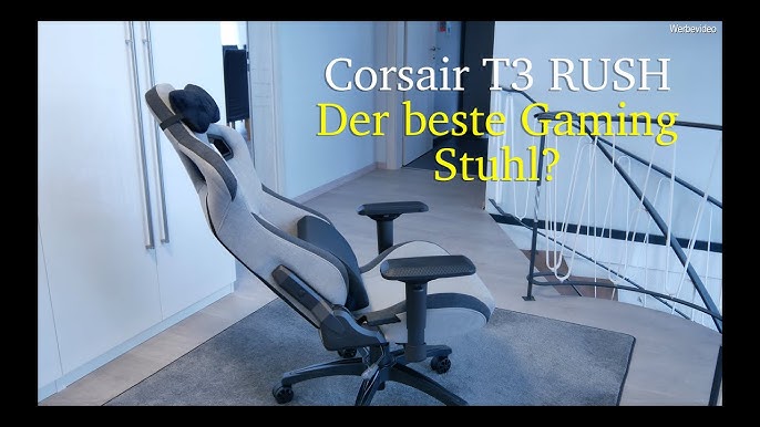 Corsair T3 Rush : Test & Avis d'un fauteuil Gamer sublime