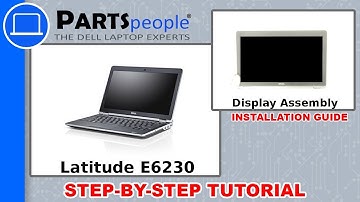 Dell Latitude E6230 (P14T001) Display Assembly Replacement | How-To Video Tutorial
