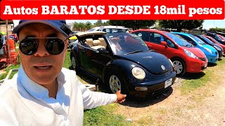 DEALS on cars FROM 18 thousand pesos, Guadalajara flea market.