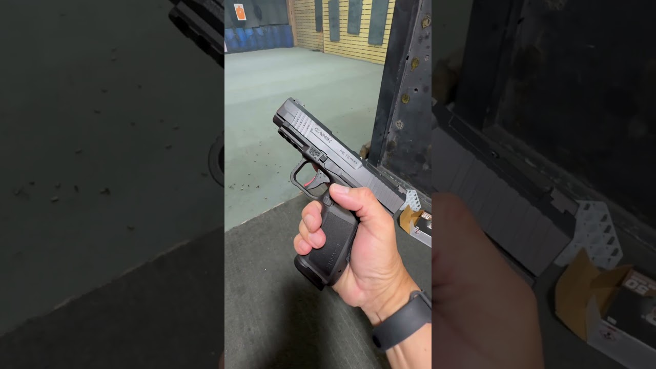 On the range with the Canik Mete MC9 LS 