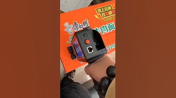 Meenjet M6 Handheld Coding Machine Print Batch Date Series Number on Food Carton Any angle.