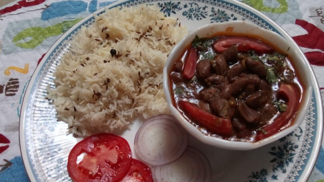 Dhaba Style Rajma & Jeera Rice YouTube