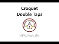 Croquet Double Tap and Stop Shots