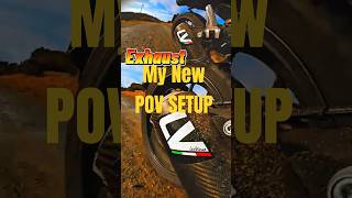 Upgrade Your POV: 360° Action Camera Mount 🇯🇵 視点 #leovince#cameramount #motorcyclegear#pov
