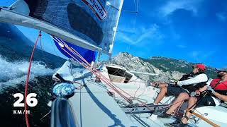 Trans Benaco 2018 - twister sailing team - Dolphin 81