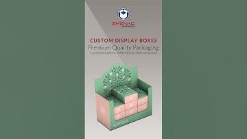 Custom Printed Display Boxes  #qualitypackaging