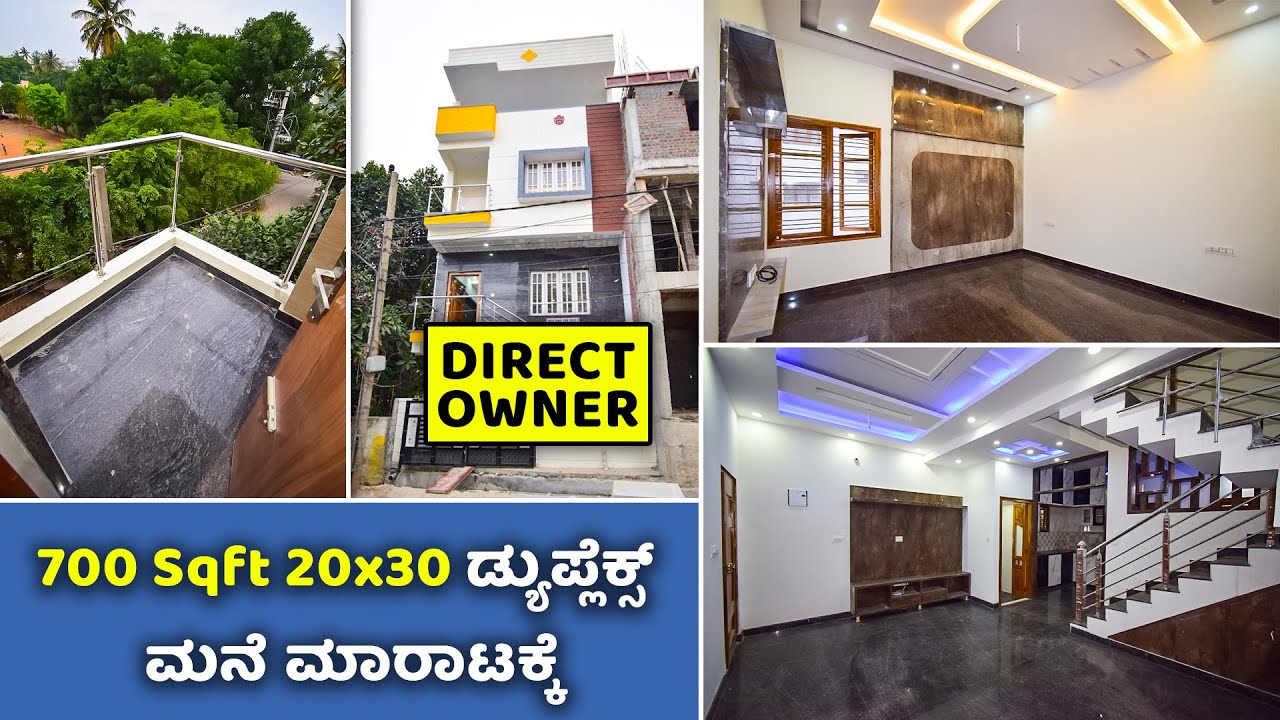 SOLD OUT! House For Sale In Bangalore Direct Owner Duplex house independent House 20x40 YouTube