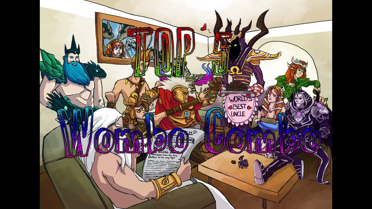 TOP 5 Wombo Combo!! - Smite