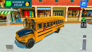 Realistic 3D City School Bus Simulator- City Bus Driving Sim [ 4K 60 FPS ] screenshot 4