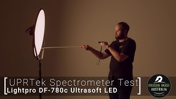 UPRTek Test  - Testing the LightPro UltraSoft Round 780c Bi Colour Continuous LED Panel