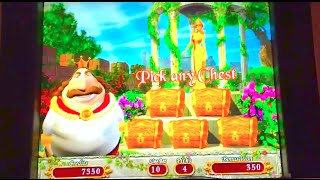 SUPER BIG WIN!! LIVE PLAY "KING MIDAS" Slot Machine Bonus (MAX BET!) screenshot 3