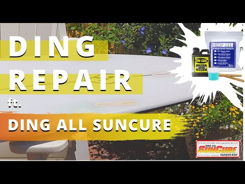 Sun Cure Polyester Fiberglass Repair Kit - 2 oz. – Ding All & SunCure