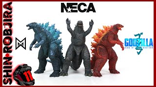 NECA: Godzilla 2019, Atomic Blast Godzilla, & Burning Godzilla | Triple Review