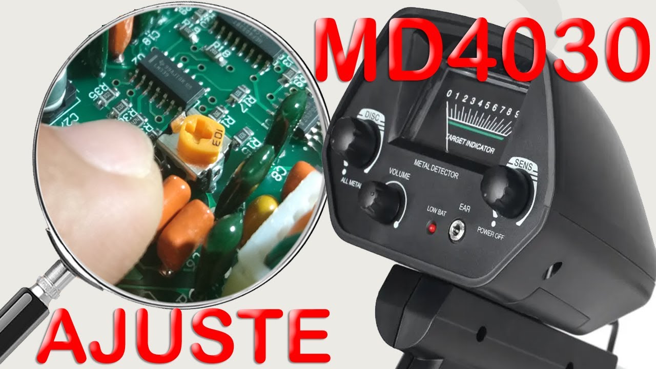 MD4030 Ajuste Secreto, Fim Dos Apitos Falsos Solo Mineralizado