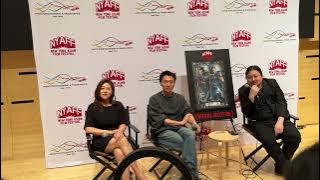 Nicolas Tse at Press Conference in NYAFF in 2024