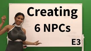 Creating 6 NPCs | LOVE ! again ... Episode 3 Devlog Profile