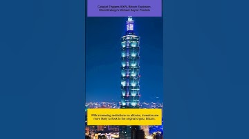 Catalyst Triggers 900% Bitcoin Explosion, MicroStrategy