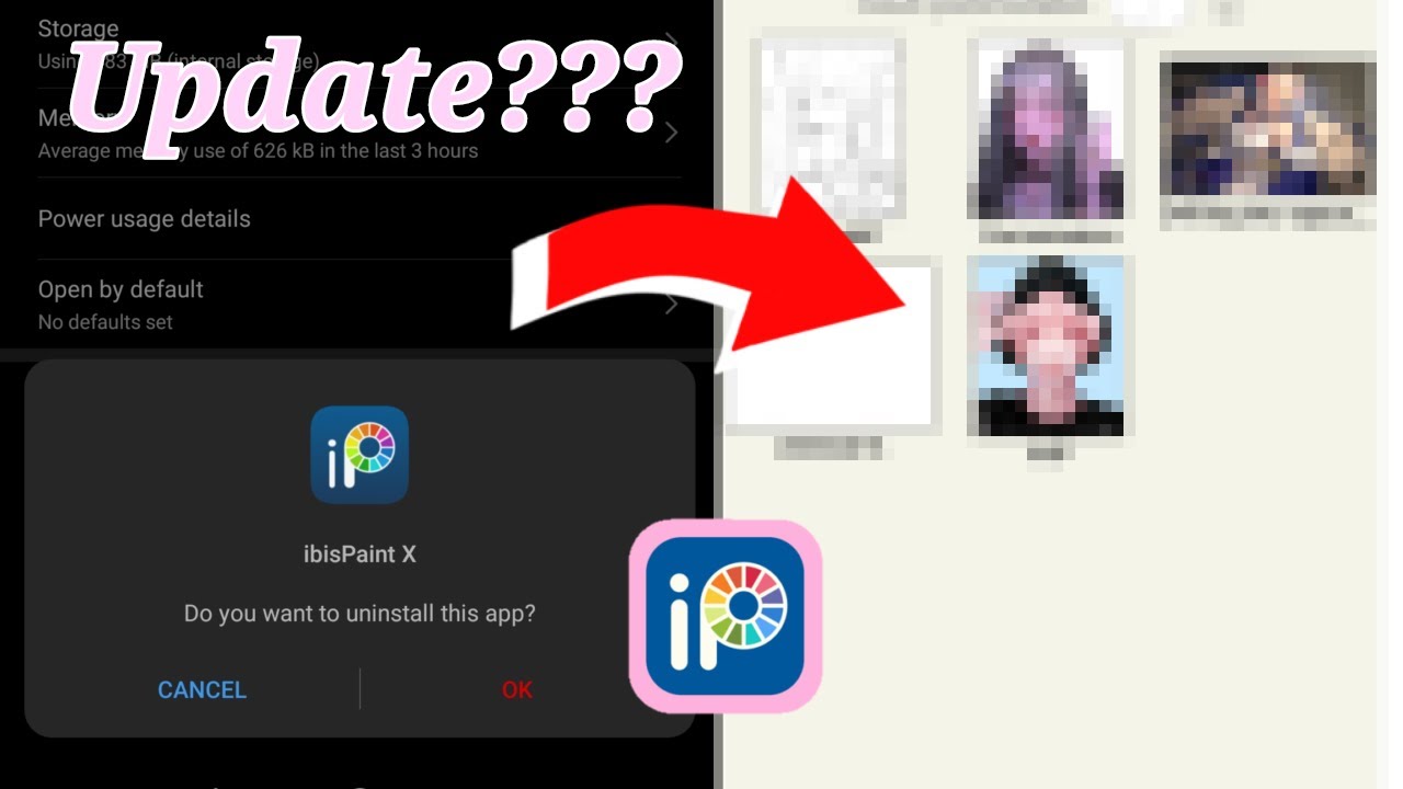 How to UPDATE IbisPaint without losing your Works (DEPRECATED) - YouTube