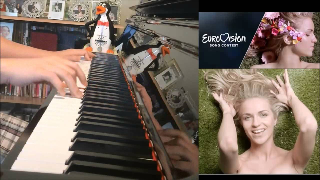 Gabriela Gun (Gunčíková) - I Stand - Eurovision 2016 CZECH REPUBLIC (Piano  Cover by Amosdoll) - YouTube
