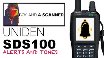 Uniden SDS100 - Programming Alerts and Tones (BAAS Tutorial)