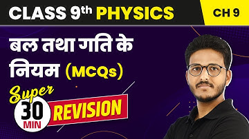 Laws of hair and movement - Important MCQs | Class 9 Physics Chapter 9
