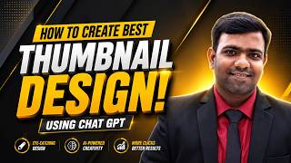 🔥 How to Create the Best YouTube Thumbnail Using ChatGPT