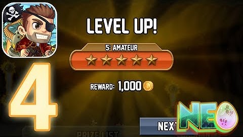 Jetpack Joyride: Gameplay Walkthrough Part 4 - New Level Completed! (iOS, Android)