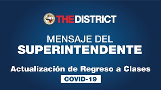 Information 7 15 20 Mensaje del Superintendente Guide