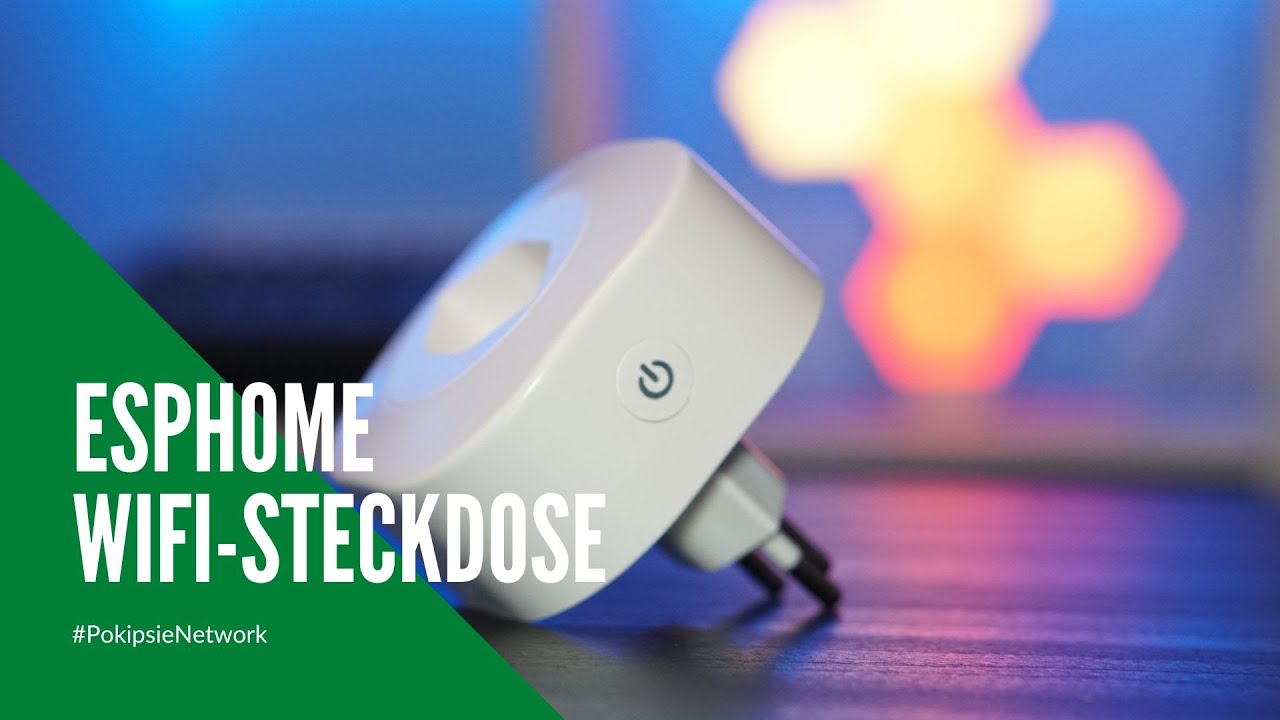 ESPHome Wifi-Steckdose: Einfaches steuern und auslesen der Waschmaschine | Deutsch