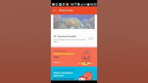 How to Remove The Mobizen Water Mark Tutorial