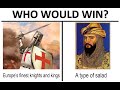 Egypt and Turkey vs Crusaders(Medieval 2 gameplay )