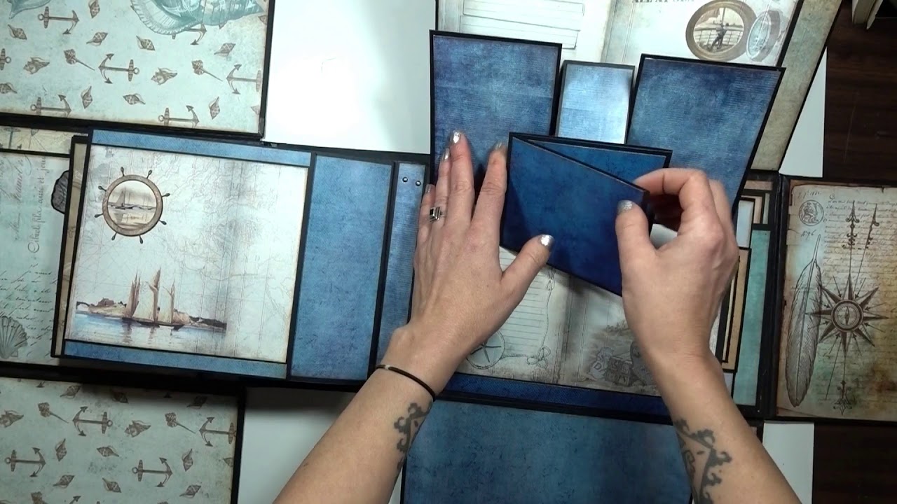 Vintage Sailing Inspired Mini Album